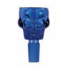 Cybuch do bonga 14,5mm Skull Blue Bardzo Pojemny
