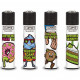 4 x Zapalniczka Clipper Leafy Sugar League