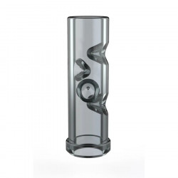 Ustnik szklany 3D grey do waporyzatora X-Max V3 PRO+ X HERO