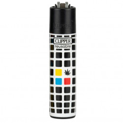 Zapalniczka Clipper Optical Weed 4/4