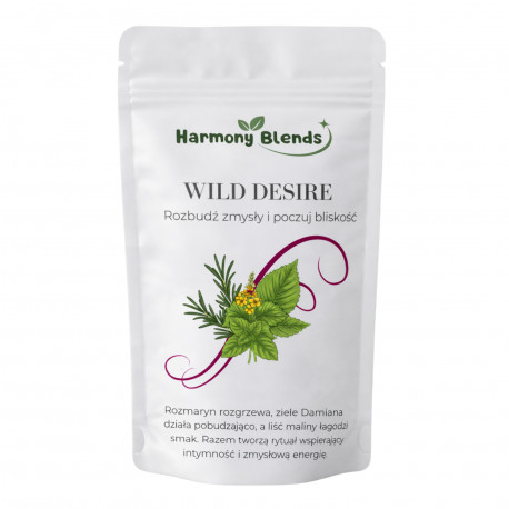 Zioła do waporyzacji na zmysłowe wieczory Harmony Blends WILD DESIRE 20g