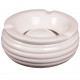 Popielniczka ceramiczna DUŻA 14cm biała