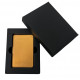 Schowek metalowy do aplikacji tabaki ze snorterem Gold