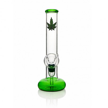 Bongo z liściem 17cm Green