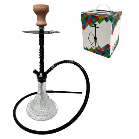 Shisha Smoker Black 58cm Premium