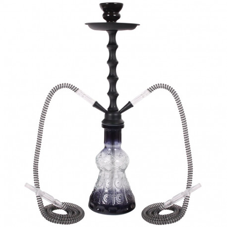 Shisha Oldie Czarna 52cm 2 węże
