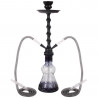 Shisha Oldie Czarna 52cm 2 węże