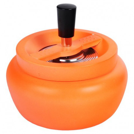 Popielniczka obrotowa DUŻA neon orange 13cm