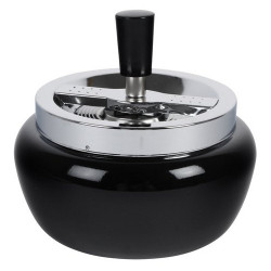 Popielniczka black silver 11cm