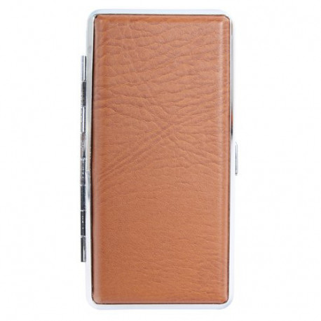 Papierośnica PVC 120mm brąz