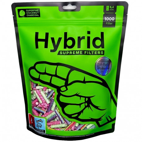 Filtry Hybrid Supreme Mix Kolor 6.4mm 1000szt