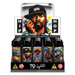 50 x Zapalniczka krzesiwowa Hip Hop mix wzorów