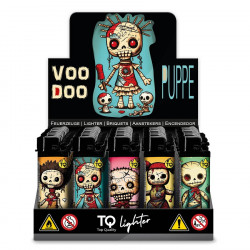 50 x Zapalniczka krzesiwowa TQ VOODOO Puppe mix wzorów