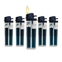 5 x Zapalniczka krzesiwowa My Fire Black Gas Czarny Gaz