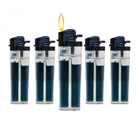 5 x Zapalniczka krzesiwowa My Fire Black Gas Czarny Gaz