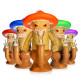 Bongo Silikon Mushroom Grzybek Mix Kolor