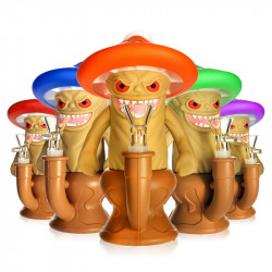Bongo Silikon Mushroom Grzybek Mix Kolor
