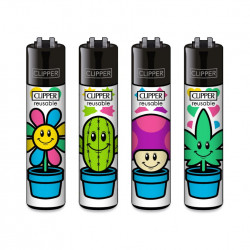 4 x Zapalniczka Clipper Grow Pots