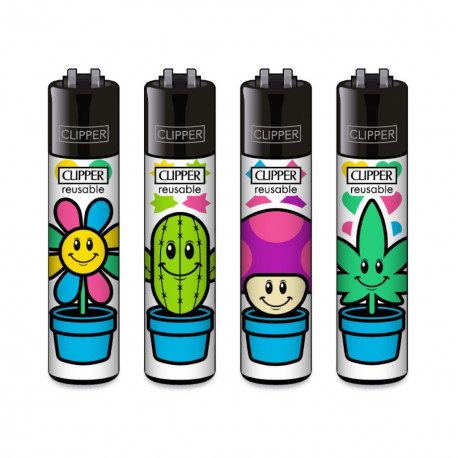 4 x Zapalniczka Clipper Grow Pots