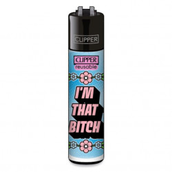 Zapalniczka Clipper Girly Slogan 3 2/4