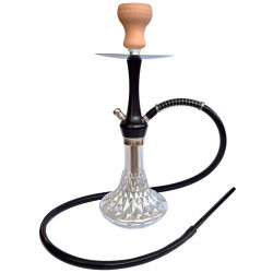 Shisha Velvet Cloud Black 45cm