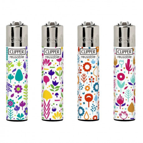 4 x Zapalniczka Clipper Spring Print