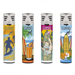 4 x Zapalniczka Clipper żarowa Surf Life