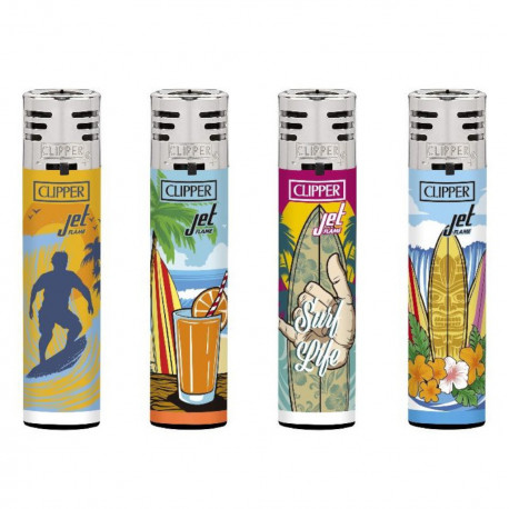 4 x Zapalniczka Clipper żarowa Surf Life