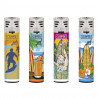 4 x Zapalniczka Clipper żarowa Surf Life