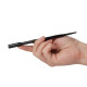 Lufka metalowa teleskopowa 16,5-35cm Black 8mm