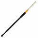 Lufka metalowa teleskopowa 16,5-35cm Black 8mm