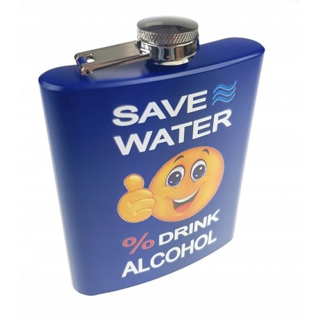 Piersiówka Save Water Drink Alcohol 210ml