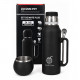 Termos SET Black do Yerba Mate 1,3 L + tykwa + bobilla