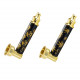 Lufka aluminium Golden Pipe 8cm mix kolor