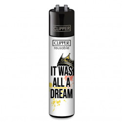 Zapalniczka Clipper Hiphop Slogan 2 1/4