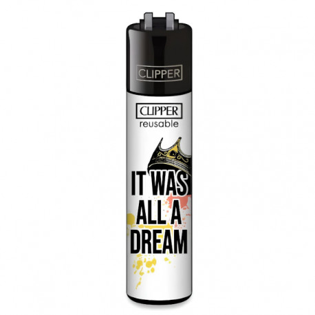 Zapalniczka Clipper Hiphop Slogan 2 1/4