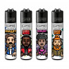 4 x Zapalniczka Clipper Men Haircuts