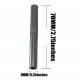 Snorter aluminimum Grey 7cm
