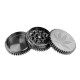 Młynek metalowy 3 częściowy 5,5cm S.H. Gear Wheel