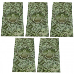 5 x Woreczek strunowy torebka Dollar 192x102mm