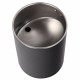 Popielniczka metalowa do IQOS Black Silver 9,5cm
