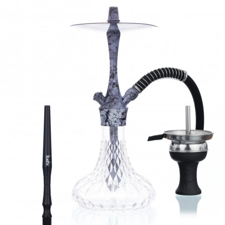 Shisha Aladin Alux 380 Black 44,5cm