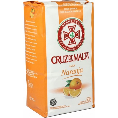 Yerba Mate Cruz de Malta Orange 500g