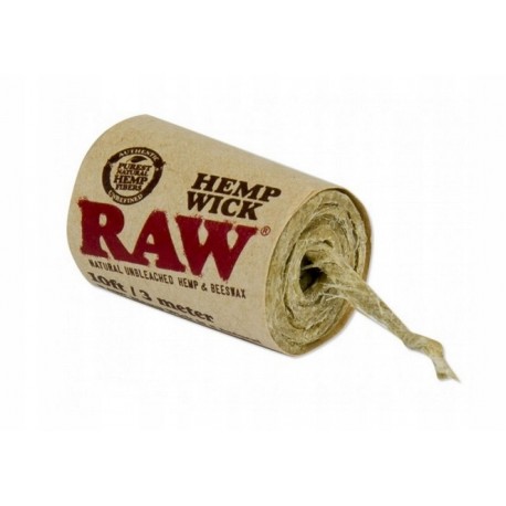 Naturalny Knot Konopny Hemp Wick RAW 3m