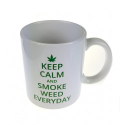 Kubek ceramiczny 330ml Keep calm z logo