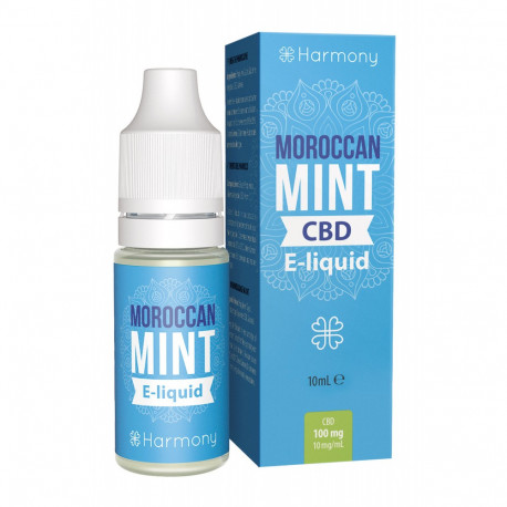 Liquid Harmony Moroccan Mint 10ml 100mg CBD