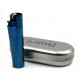 Zapalniczka Clipper Metal Deep Blue Box