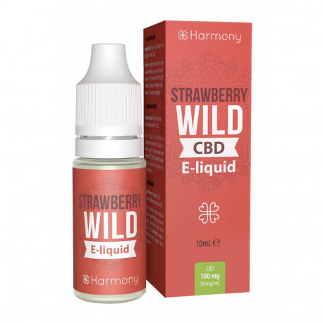 Liquid Harmony Wild Strawberry 10ml 100mg CBD