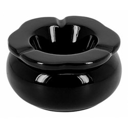 Popielniczka ceramiczna 10cm czarna
