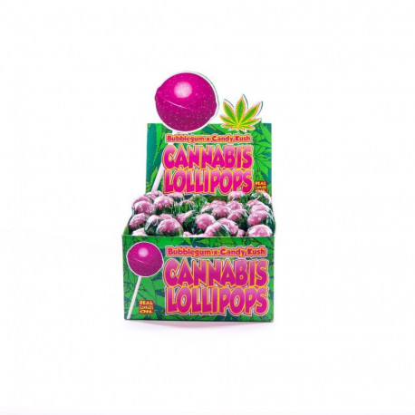Lizak Cannabis olejek konopny Candy Kush